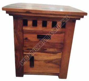Bok Wooden Bedside Table
